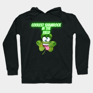 Saint Patrick's Day. Irish Proud.Coolest shamrock in the filed.Saint Patrick day gifts. Hoodie